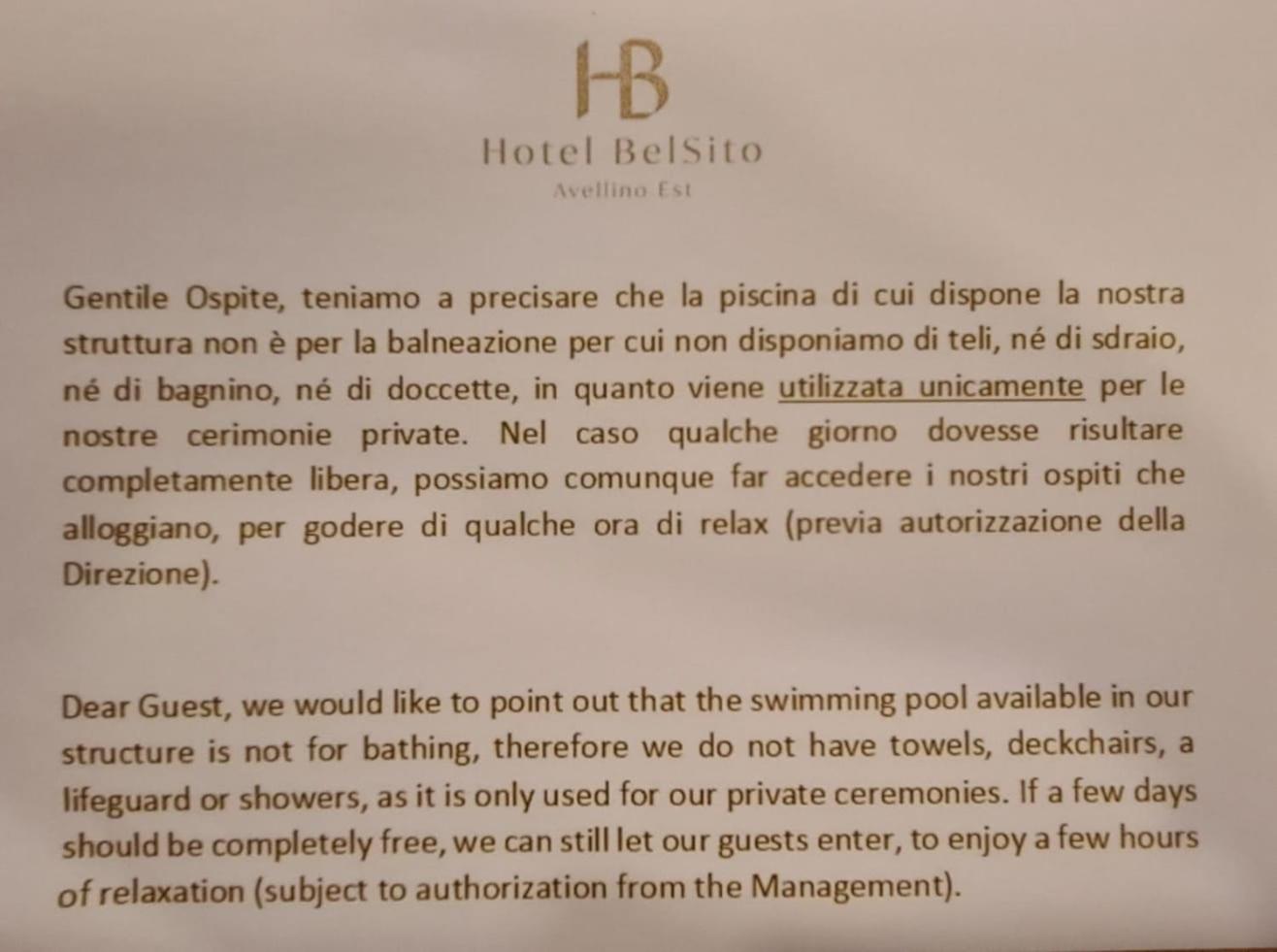 Bel Sito Hotel Due Torri 마노칼자티 외부 사진